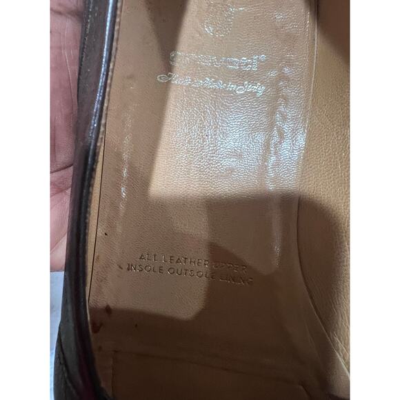 Gravati Italian Leather Loafers Men’s 12M Brown All Leather Sole Handmade Italy main image 10
